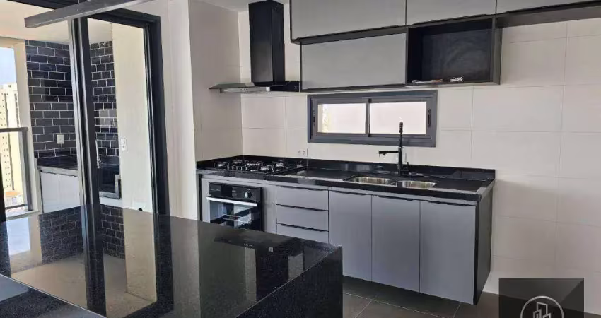 Apartamento com 3 suítes para alugar, 153 m² por r$ 12.000/mês - ícone planeta - sorocaba/sp