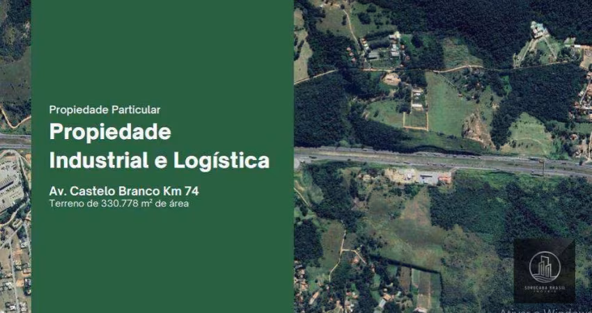 Área à venda, 330778 m² por R$ 46.000.000 - Castelo Branco - Sorocaba/SP