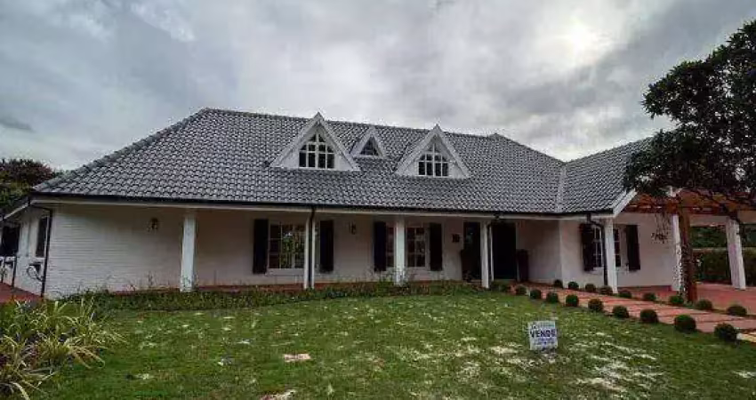 Casa com 3 suítes  à venda, 420 m² por R$ 3.900.000 - Condomínio Lago Azul - Araçoiaba da Serra/SP