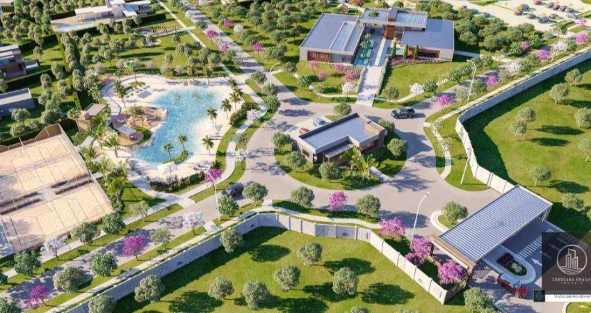 Terreno laçamento à venda, 2500 m² - Jardim Colonial I - LANÇAMENTO LAGO AZUL II - CLUBE RESIDENCIAL &amp; GOLFE - Araçoiaba da Serra/SP