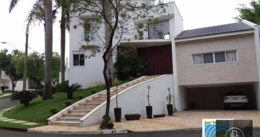ESPETACULAR Sobrado com 4 dormitórios à venda, 500 m² por R$ 2.800.000 - Condomínio Lago da Boa Vista - Sorocaba/SP, PRÓXIMO Á PADARIA REAL.