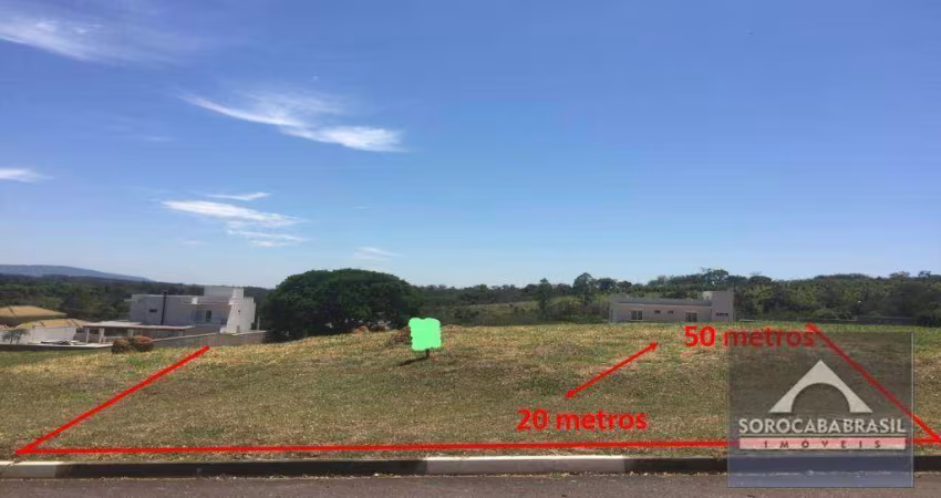 Terreno à venda, 1000 m² por R$ 300.000,00 - Condomínio Terras de São Lucas - Sorocaba/SP