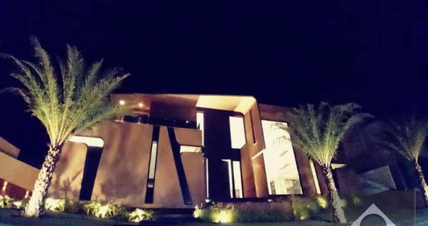 Sobrado com 4 dormitórios à venda, construído em 2 lotes, R$ 5.500.000 - Alphaville Nova Esplanada I - Votorantim/SP, próximo ao Shopping Iguatemi.