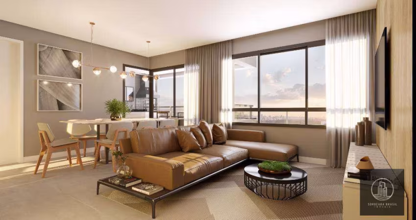 Apartamento com 3 dormitórios à venda, 111 m² por R$ 738.000,00 - Condomínio Edifício Avant-garde - Sorocaba/SP