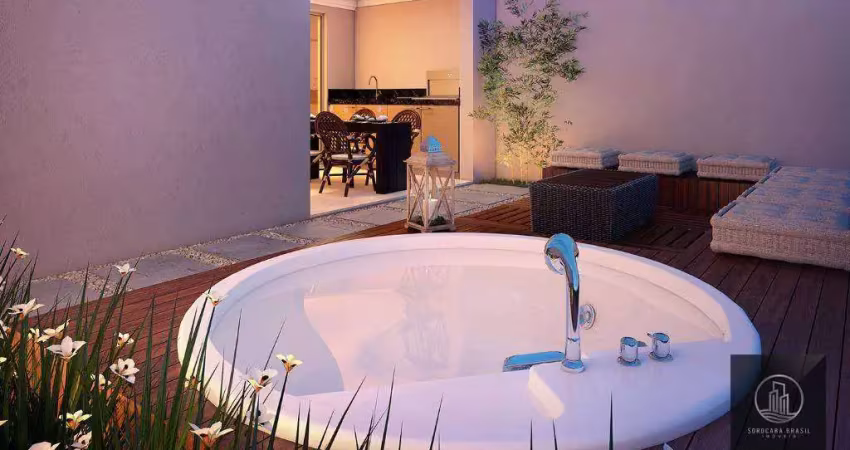 Sobrado com 3 dormitórios à venda, 130 m² por R$ 723.000,00 - Condomínio Tirreno Residences - Sorocaba/SP