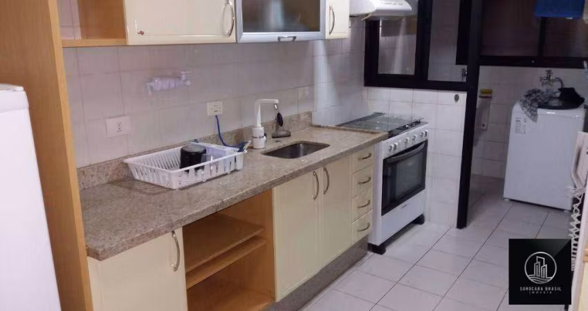 Apartamento com 3 dormitórios para alugar, 100 m² por R$ 4.881/mês -Ed. Alexandre Chauar - Jardim Emília - Sorocaba/SP