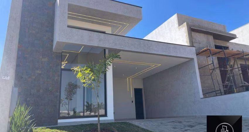 Casa com 3 dormitórios (sendo 1 suíte) à venda, 145 m² por R$ 900.000 - Residencial Reserva Ipanema - Sorocaba/SP