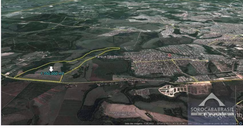 Área à venda, 880211 m² por R$ 79.100.000,00 - Parque São Bento - Sorocaba/SP