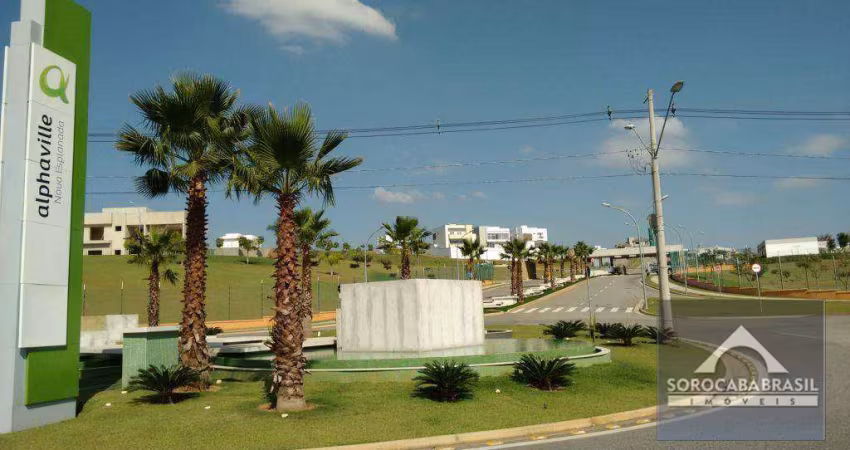 Terreno à venda, 426 m² por R$ 600.000,00 - Alphaville Nova Esplanada I - Votorantim/SP