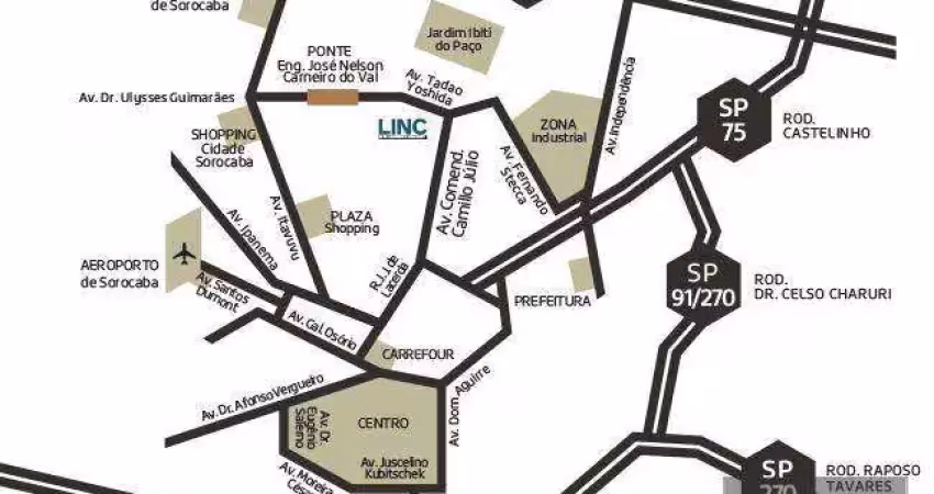Terreno à venda, 1000 m² por r$ 1.000.000,00 - linc sorocaba - sorocaba/sp