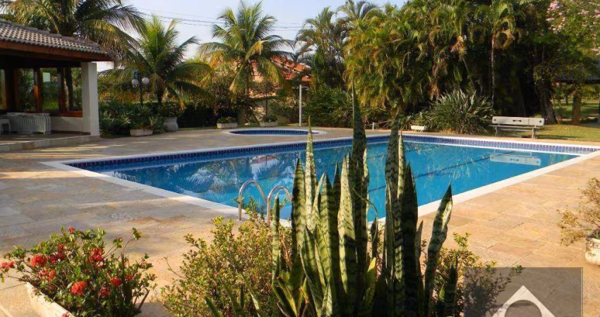 Chácara com 6 dormitórios à venda, 10000 m² por R$ 3.400.000,00 - Cond. Lagos de Shanadu - Indaiatuba/SP