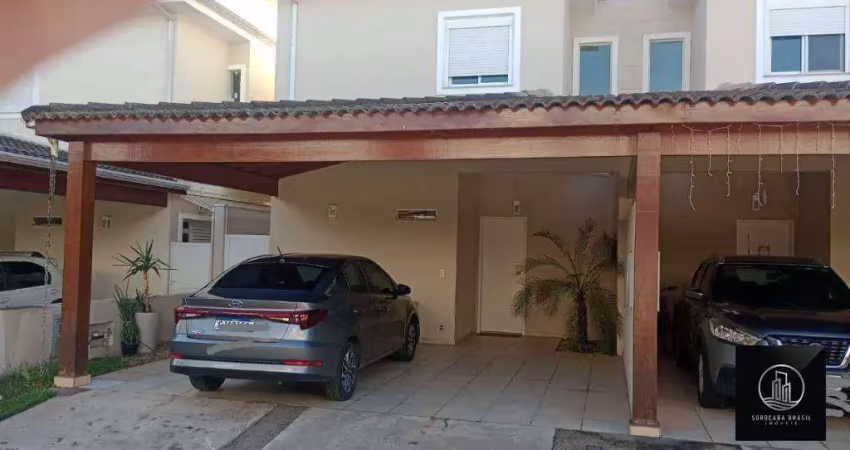 Sobrado com 3 dormitórios à venda, 110 m² por r$ 890.000 - residencial monte bello - sorocaba/sp