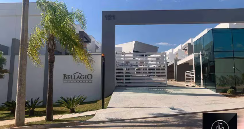 Sobrado com 3 dormitórios para alugar, 139 m² por r$ 6.530/mês -bellagio residence - votorantim/sp