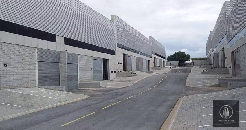 Galpão, 1250 m² - venda por r$ 3.300.000,00 ou aluguel por r$ 25.000,00/mês - iporanga - sorocaba/sp
