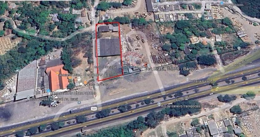 GALPÃO DE 4.000m² PARA LOCAÇÃO – EXCELENTE LOCALIZAÇÃO EM BANGU (RJ)