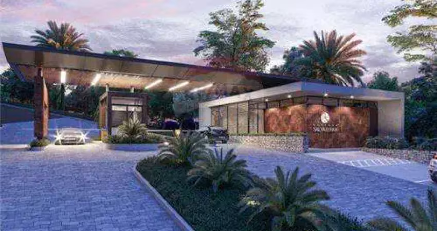 Terreno com excelente topografia em condomínio clube (lançamento) no bairro salvaterra