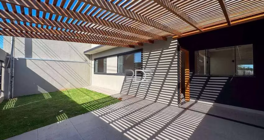 Casa com 3 dormitórios à venda, 74 m² por r$ 550.000,00 - monte belo - londrina/pr