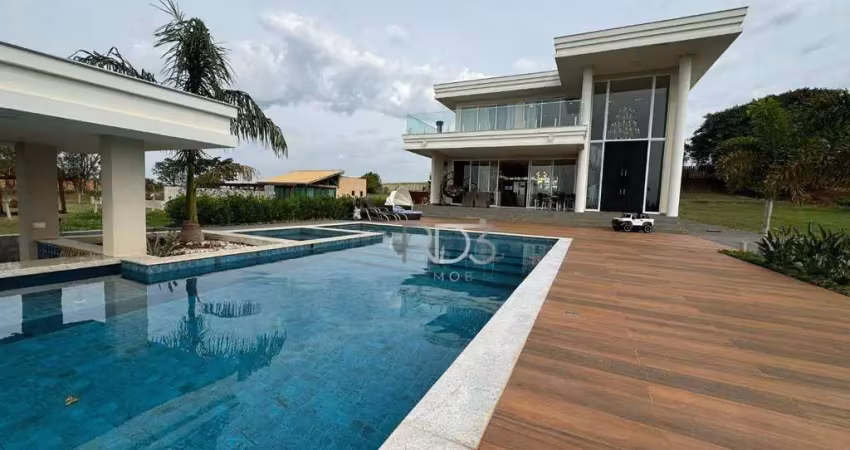 Casa com 5 dormitórios à venda, 460 m² por r$ 3.600.000,00 - porto das águas - porecatu/pr