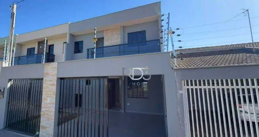 Sobrado com 3 dormitórios à venda, 105 m² por r$ 530.000,00 - portal dos pioneiros  - londrina/pr