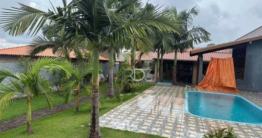 Chácara com 4 dormitórios à venda, 1022 m² por R$ 480.000,00 - Recanto Caroline - Londrina/PR