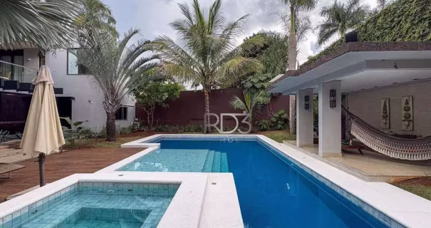 Casa com 4 dormitórios à venda, 695 m² por r$ 5.900.000,00 - bela suiça - londrina/pr