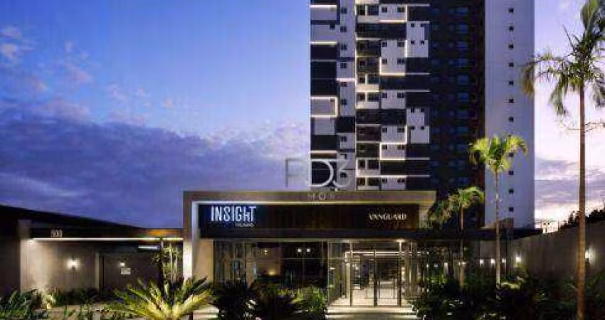 Apartamento com 2 dormitórios para alugar, 62 m² por R$ 3.500,00/mês - Gleba Fazenda Palhano - Londrina/PR
