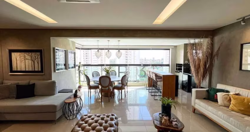 Apartamento com 3 dormitórios à venda, 136 m² por r$ 1.590.000,00 - gleba fazenda palhano - londrina/pr