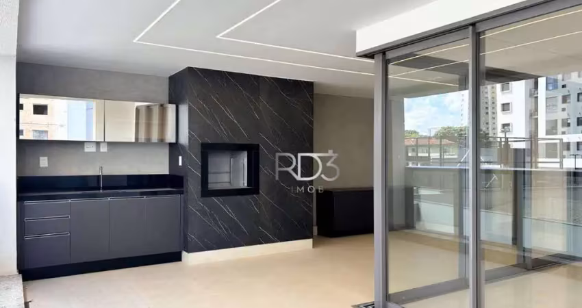 Apartamento com 3 dormitórios à venda, 216 m² por r$ 2.330.000,00 - gleba fazenda palhano - londrina/pr