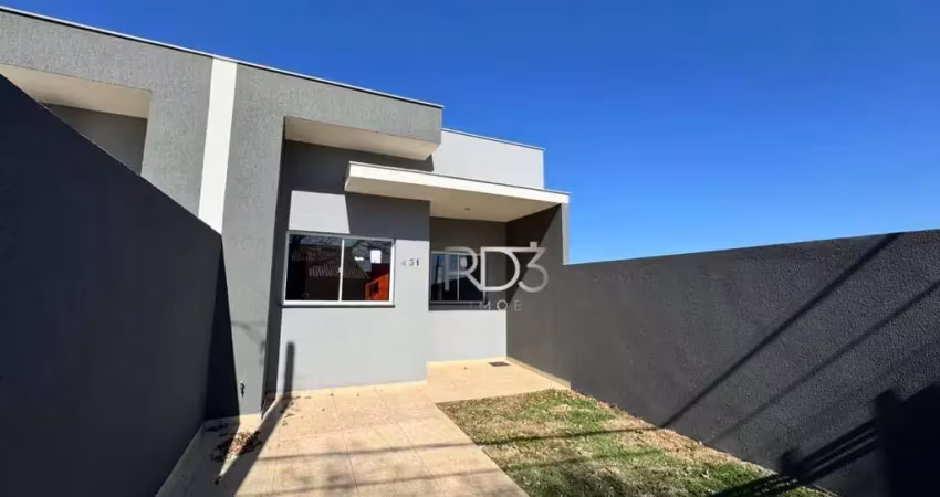 Casa com 3 dormitórios à venda, 68 m² por r$ 299.000,00 - jardim colúmbia d - londrina/pr