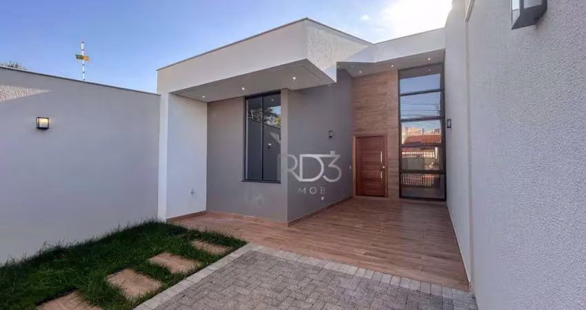 Casa com 3 dormitórios à venda, 137 m² por r$ 795.000,00 - jardim burle marx - londrina/pr