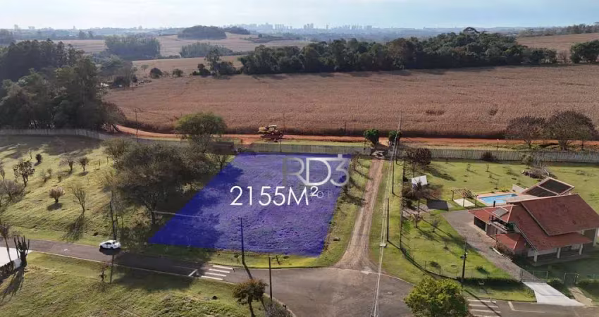 Terreno à venda, 2155 m² por r$ 1.700.000,00 - estância santa paula - londrina/pr