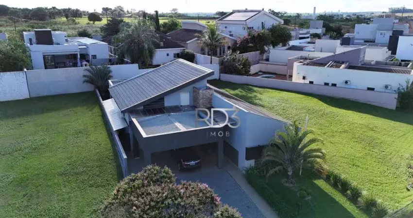 Casa com 4 dormitórios à venda, 250 m² por r$ 2.800.000,00 - condomínio sun lake residence - londrina/pr