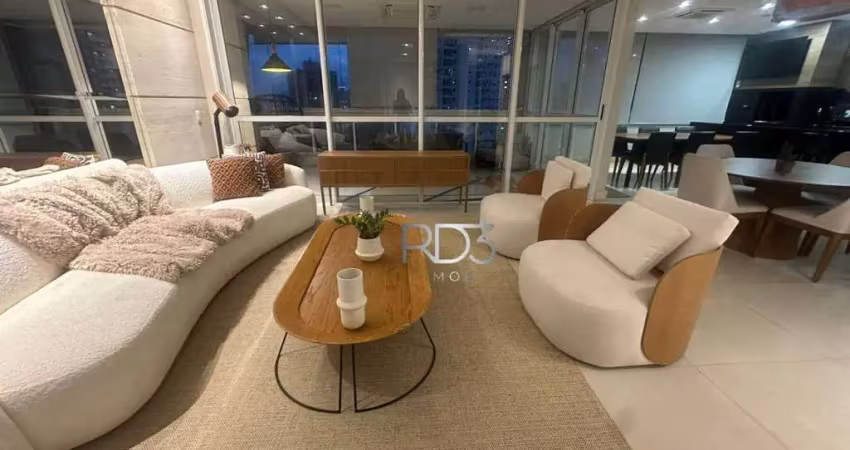 Apartamento com 3 dormitórios para alugar, 265 m²  - gleba fazenda palhano - londrina/pr