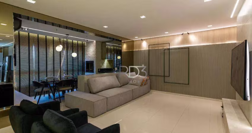 Apartamento com 3 dormitórios à venda, 122 m² por r$ 1.436.000,00 - edifício élégance - londrina/pr