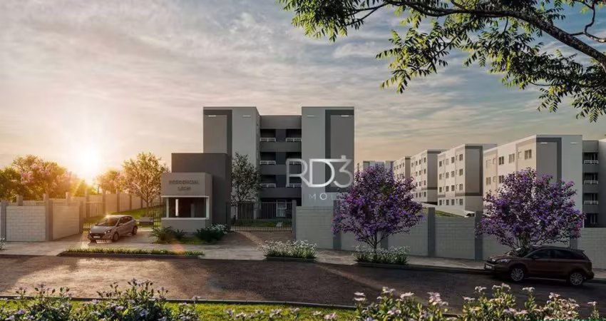 Apartamento com 2 dormitórios à venda, 40 m² por r$ 255.000,00 - jardim barcelona - londrina/pr