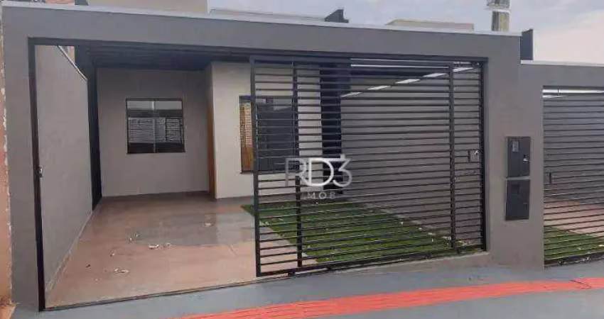Casa com 2 dormitórios à venda, 55 m² por r$ 254.400,00 - jardim padovani - londrina/pr