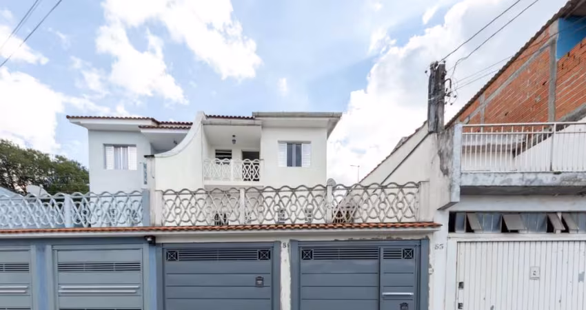 Aconchegante sobrado para venda com 3 quartos, sendo 1 suíte, 186m²