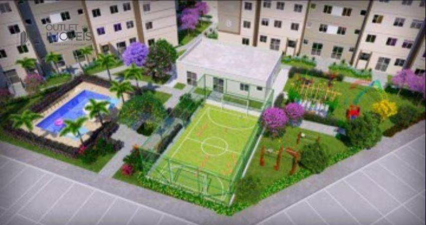 Apartamento com 2 dormitórios à venda, 44 m² por R$ 320.000,00 - Jardim Flamboyant - Paulínia/SP