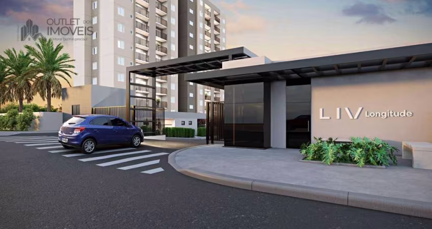 Apartamento com 2 dormitórios à venda, 43 m² por R$ 264.000 - Alto de Pinheiros - Paulínia/SP
