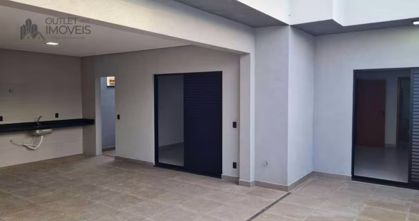 Casa com 3 dormitórios à venda, 187 m² por R$ 1.166.000 - Jardim São José - Paulínia/SP