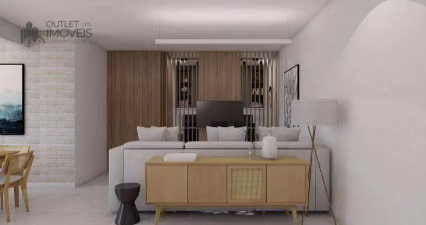 Apartamento com 2 quartos e 2 suites à venda, 80 m² por r$ 870.000 - morumbi - paulínia/sp