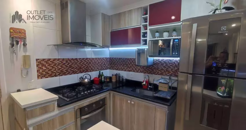 Apartamento com 3 dormitórios à venda, 52 m² por r$ 249.200 - vila são francisco - hortolândia/sp