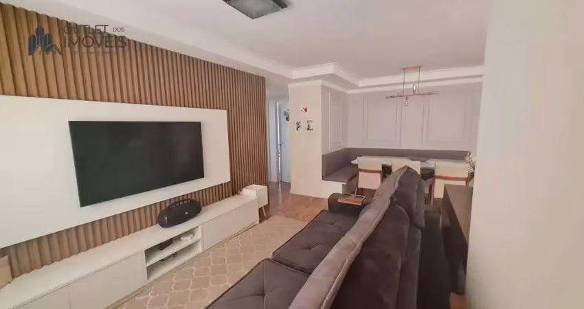 Apartamento com 2 dormitórios à venda, 86 m² por r$ 740.000,00 - santa terezinha - paulínia/sp