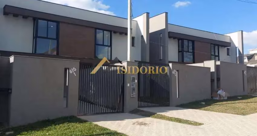 Excelente sobrado novo! suíte, sacada, closet, churrasqueira