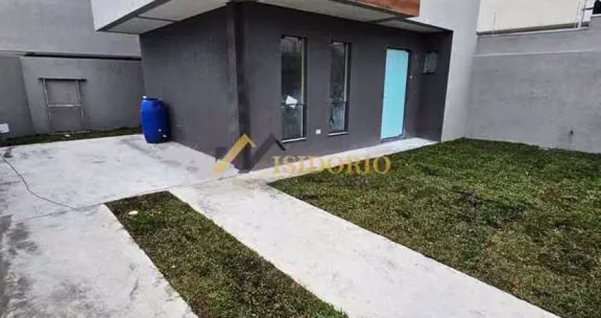 Belo sobrado novo! arquitetura moderna, suíte, sacada, terraço