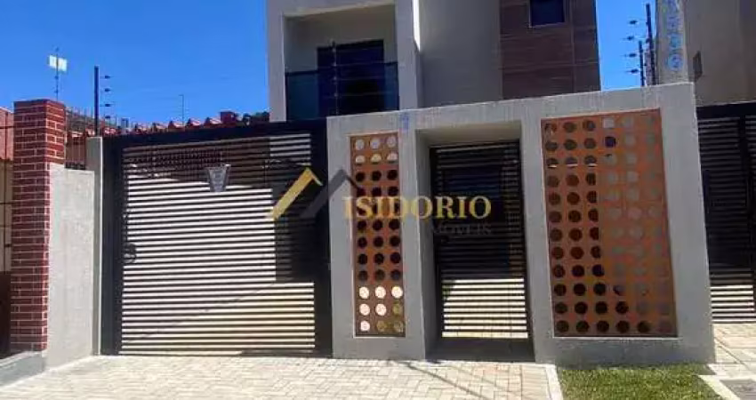 Sobrado novo no guaíra! 03 quartos, sacada, churrasqueira