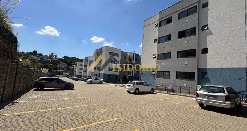 Apartamento novo no lamenha grande! 02 quartos, vaga de garagem