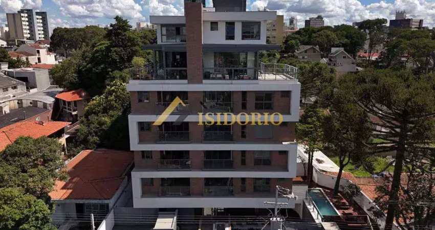 Apartamento mercês! 03 quartos, suíte, sacada c/ churrasqueira