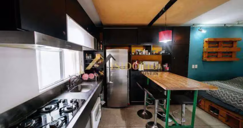 Studio no centro de curitiba! cozinha planejada, investidor