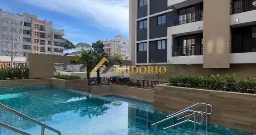 Apartamento no tingui! semi mobiliado, suíte, sacada c/ churras